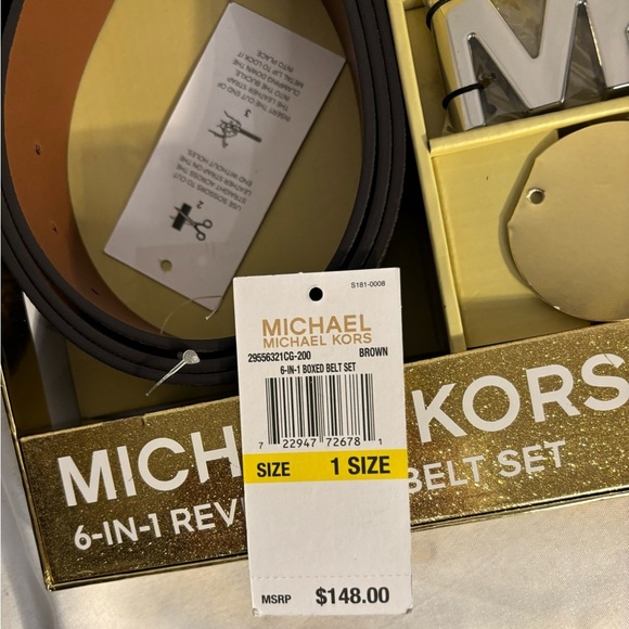 Michael Kors Custom Belt NWT
